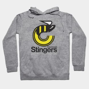 Retro Cincinnati Stingers Hockey 1977 Hoodie